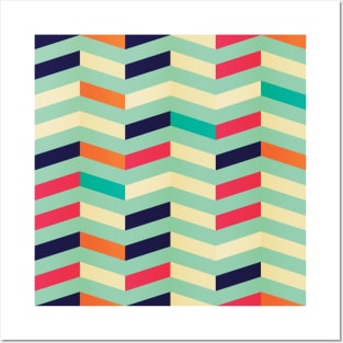 Geometric Pattern Lines Posters and Art